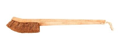 TOILET WASHING BRUSH
(Made with Coconut Coir &amp; Wood) (Plastic-Free) (Eco-Friendly)