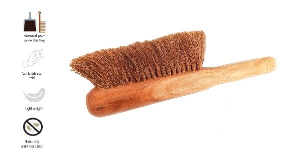 DUSTING BRUSH
(Made with Coconut Coir &amp; Wood) (Plastic-Free) (Eco-Friendly)