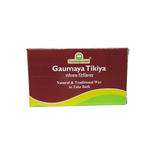 Gausanjeevani - Gaumaya Tikiya Wash Bar - 75gm
Natural & Traditional Way to Take Bath