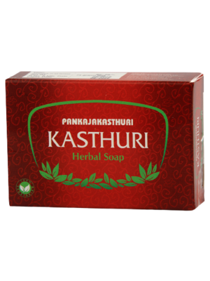 PANKAJAKASTHURI - KASTHURI HERBAL WASH BAR  - 75gm
