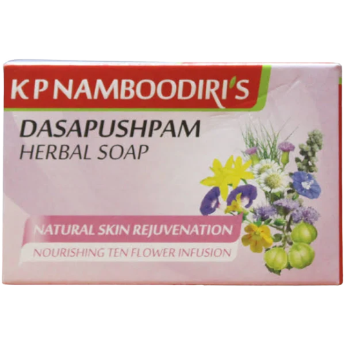 K.P. NAMBOODIRIS  (From Kerala) - 97 year old company! DASAPUSHPAM HERBAL WASH BAR - 75gm