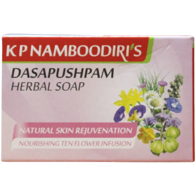 K.P. NAMBOODIRIS  (From Kerala) - 97 years old company! DASAPUSHPAM HERBAL WASH BAR