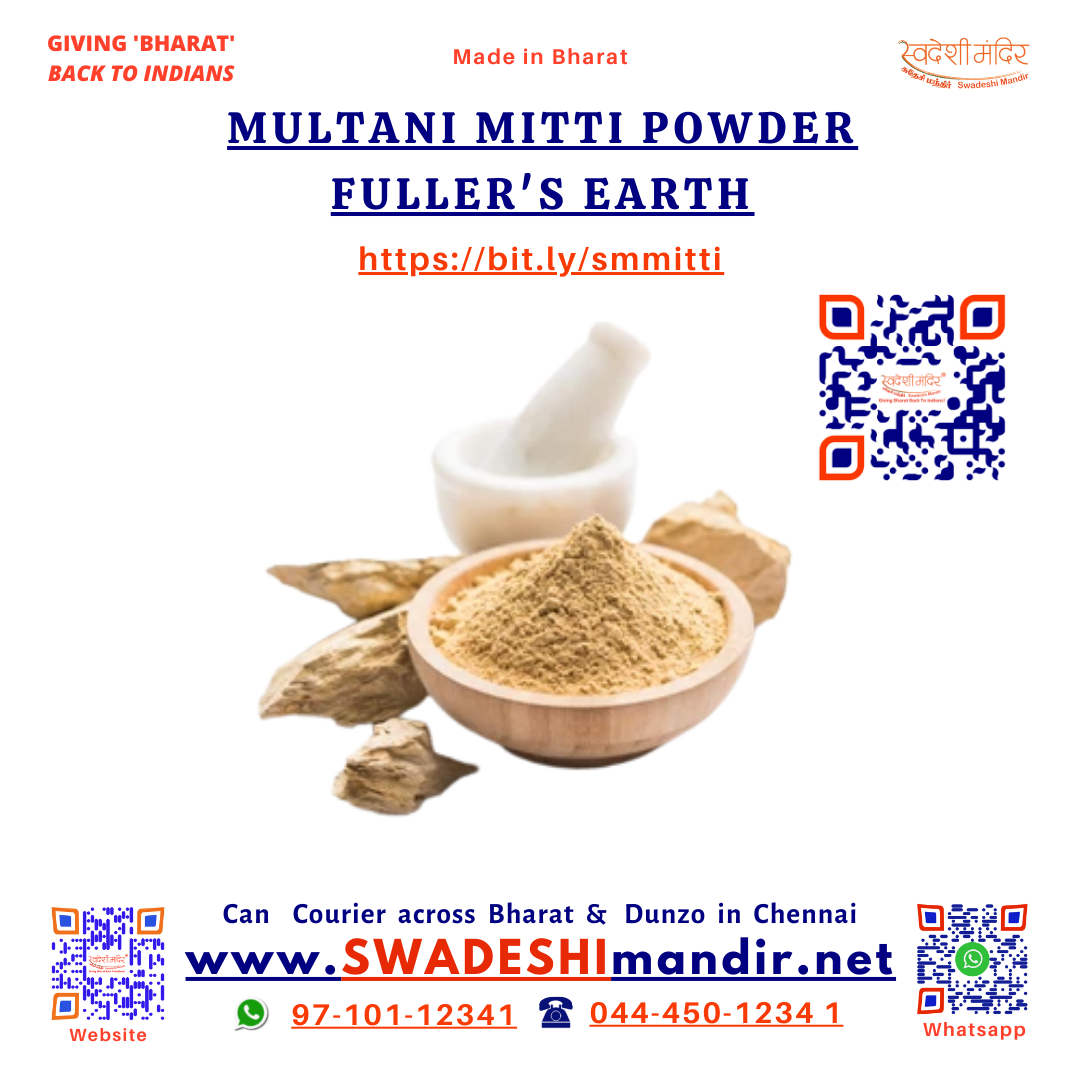 Pure Multani Mitti Clay Powder | Fuller’s Earth