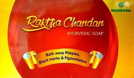 NAGARJUNA Raktha Chandan Ayurvedic Soap, 75g