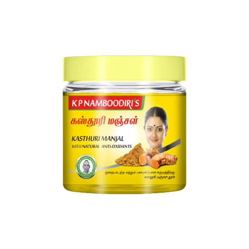 K.P. NAMBOODIRI&#39; S KASTHURI MANJAL WITH NATURAL ANTI-OXIDANTS