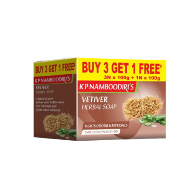 K.P. NAMBOODIRIS  (From Kerala) - 97 years old company! VETIVER WASH BAR