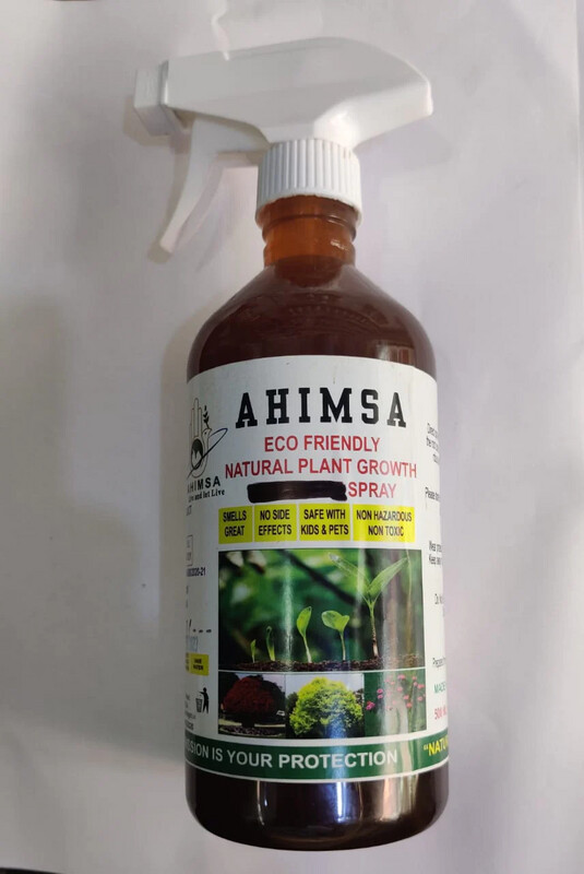 AHIMSA ECO-FRIENDLY NATURAL PLANT GROWTH SPRAY - 500ml
