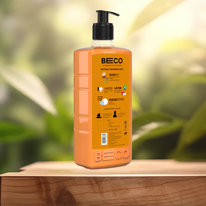 Beco Natural Dishwash Liquid 750 ML
