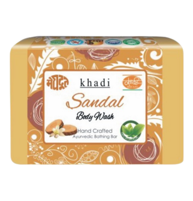 MEGHDOOT KHADI AYURVEDIC SANDAL BODY WASH 125 gm