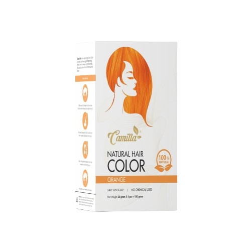Camilla Natural Hair color - Orange 100gm
