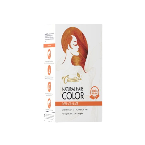 Camilla Natural Hair color -Deep Orange 100gm