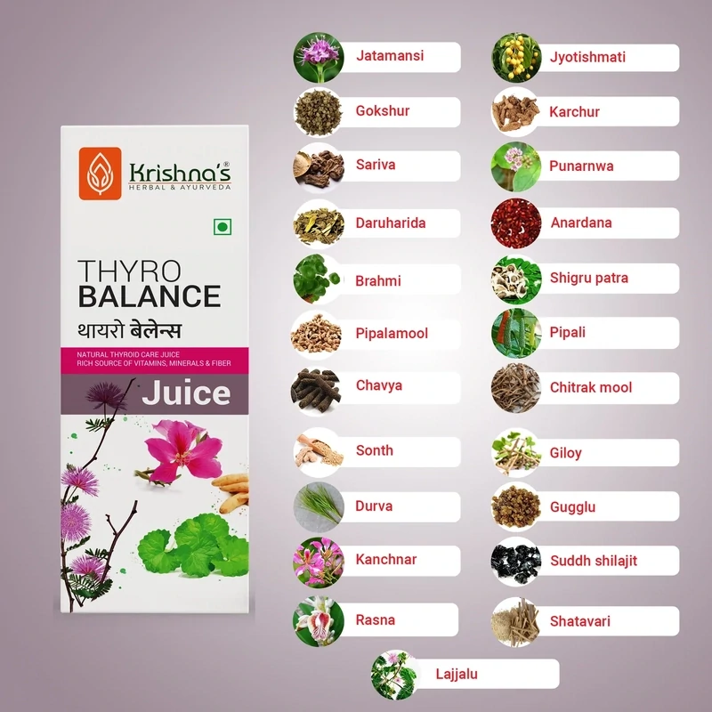 Thyro Balance Juice - Natural Ayurvedic Formula 1000ml