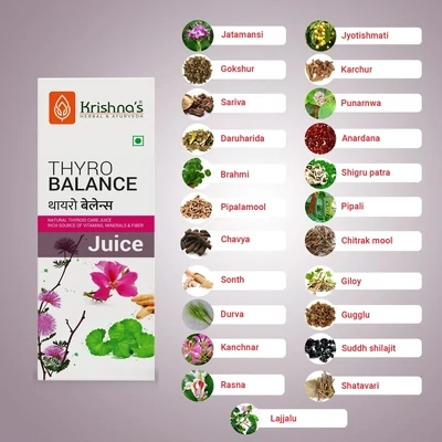Thyro Balance Juice - Natural Ayurvedic Formula 1000ml