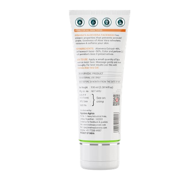 Krishna Aloe vera Face Wash 100ml