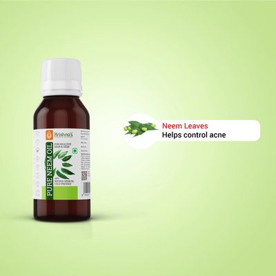 KRISHNA'S COLD PRESSED NEEM OIL