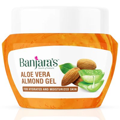 Banjara&#39;s Aloe Vera Almond Gel - 100g