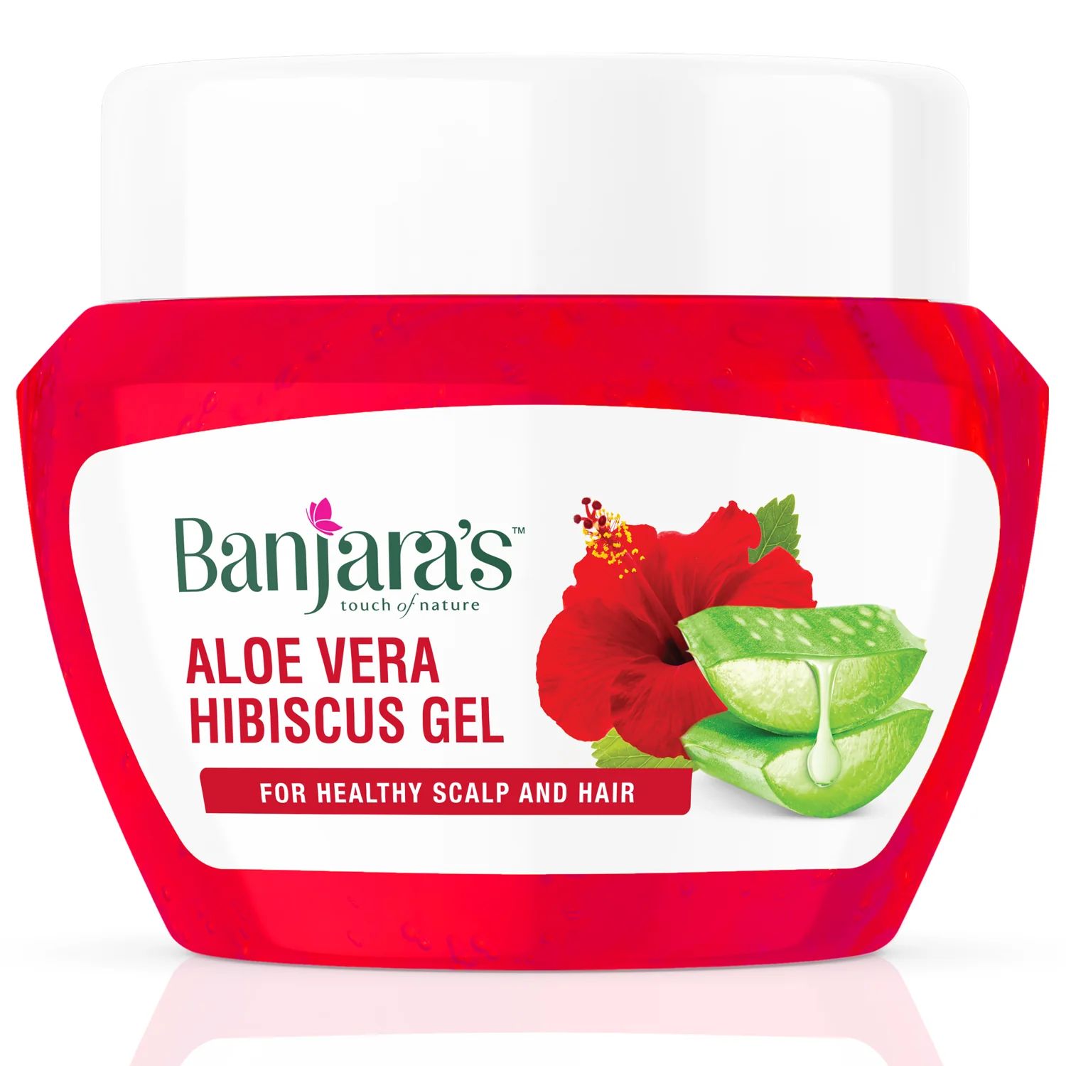 Banjara&#39;s Aloe Vera Hibiscus gel - 100g