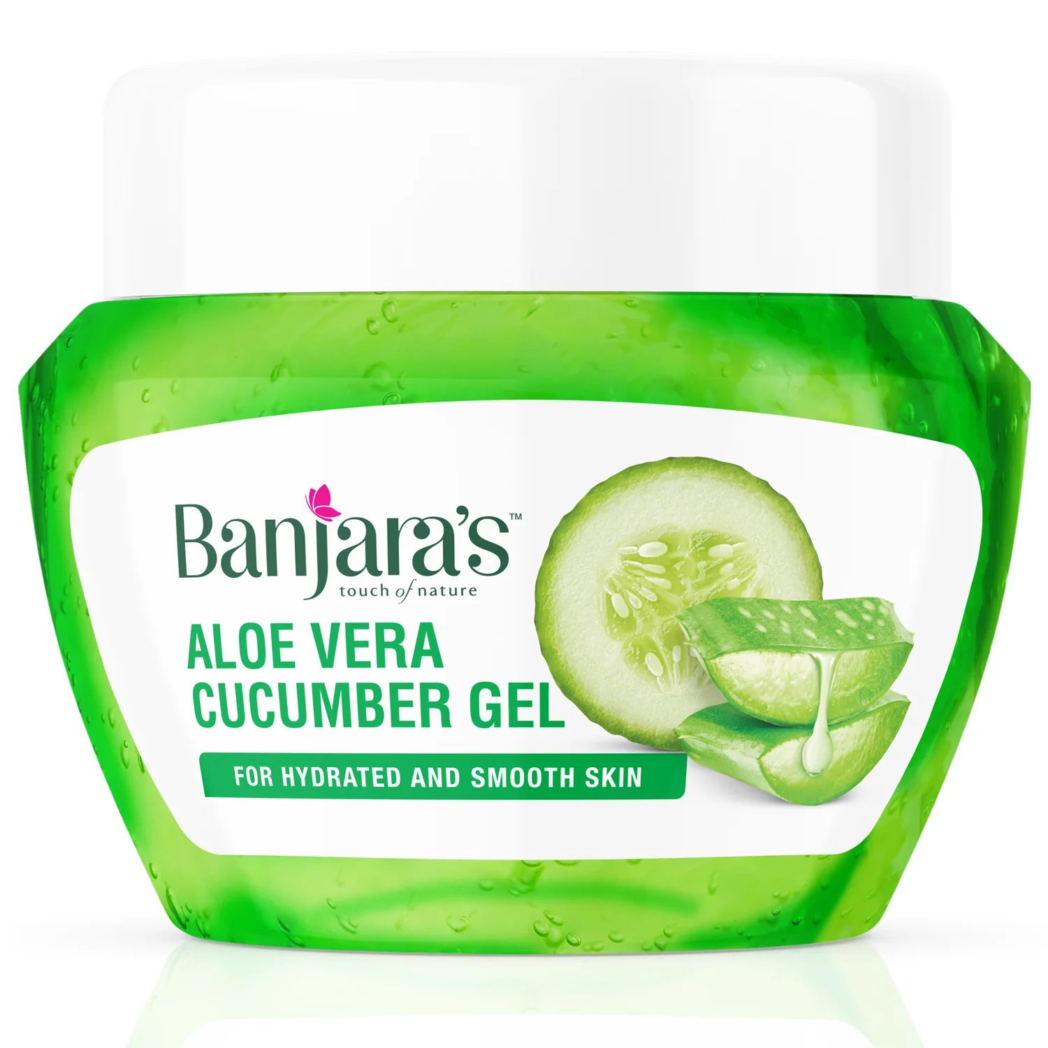 Banjara&#39;s Aloe Vera Cucumber Gel - 100g