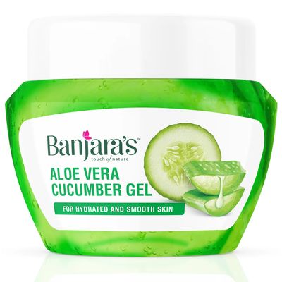 Banjara&#39;s Aloe Vera Cucumber Gel - 100g