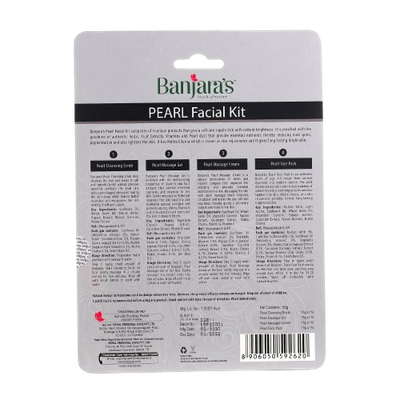 Banjara's Pearl Facial Kit - 15g*4