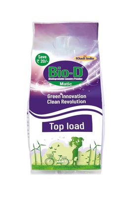 Bio D (Bio-Degradable) Matic Top Load Laundry​ Detergent Powder 500g