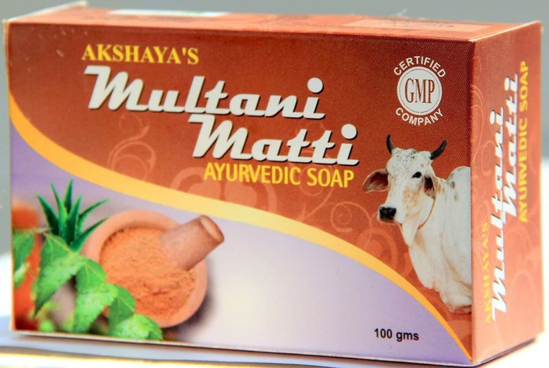 Akshaya&#39;s Multhani Mitti Ayurvedic Soap 75g