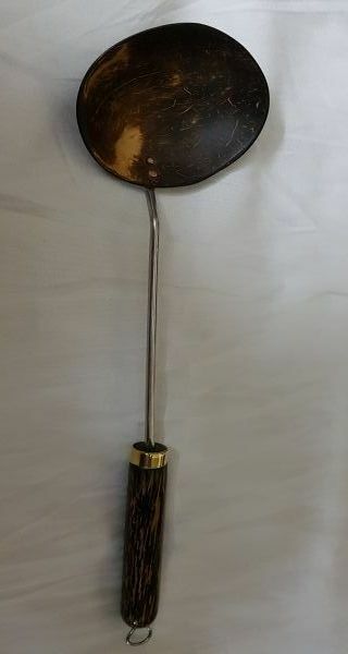 Coconut Shell Hand Made Cooking &amp; Serving Spoon Eco - Friendly