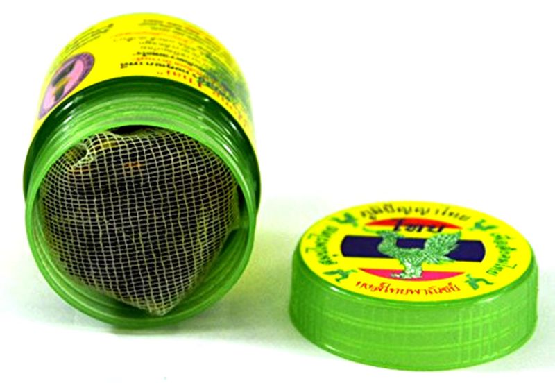 Traditional Green Herbal Inhaler | Natural Relief with 15 Indian Herbs | Imported from Bangkok, Thailand