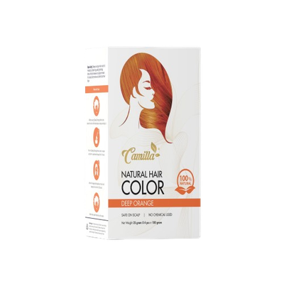 Camilla Natural Hair color -Deep Orange 100gm