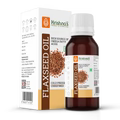 KRISHNA'S COLD-PRESSED FLAXSEED OIL - 
RICH SOURCE OF OMEGA FATTY ACIDS