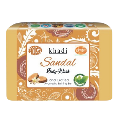 MEGHDOOT KHADI AYURVEDIC SANDAL BODY WASH 125 gm