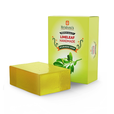 KRISHNA LIMELEAF HANDMADE SOAP 100gms