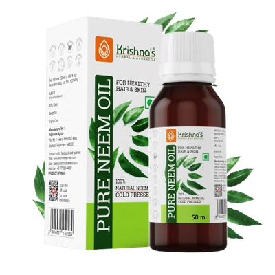 KRISHNA'S COLD PRESSED NEEM OIL