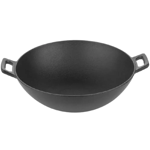 PRE-SEASONED CAST IRON COOKWARE - KADAI
