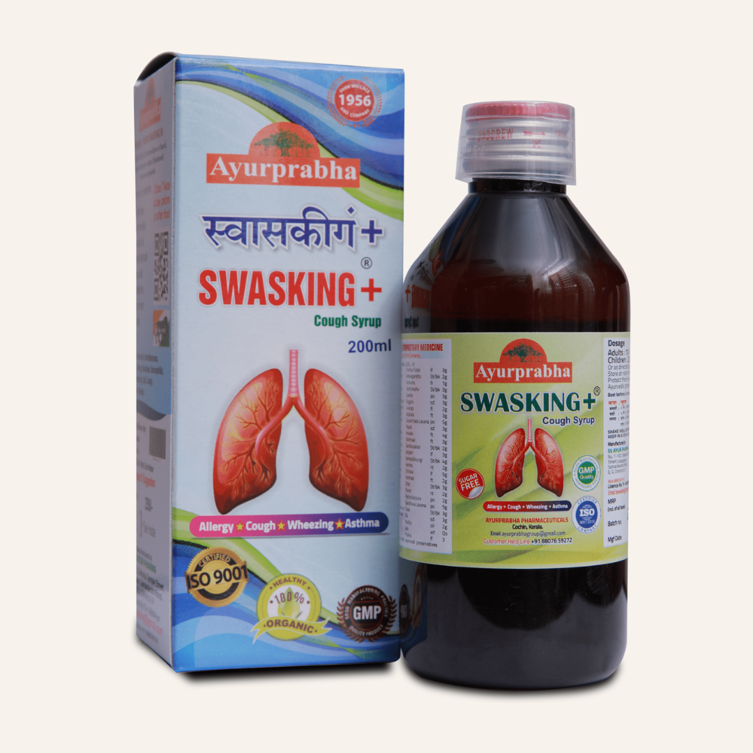 AYURPRABHA Swasking Plus Ayurvedic Cough Syrup 200ml