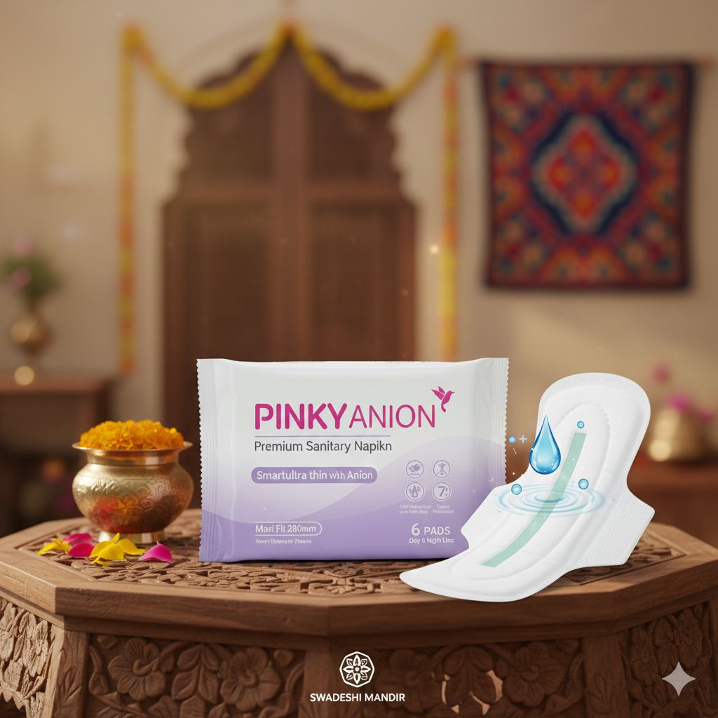 Pinky Anion 6 Pads | 7-Layer Protection | Smartultra Thin