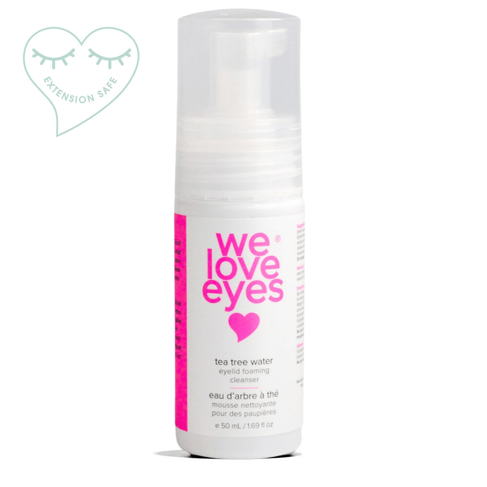 WeLoveEyes Tea Tree Water Eyelid Foaming Cleanser