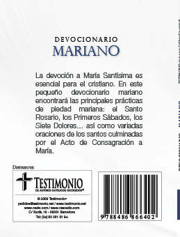 Devocionario Mariano - Tapa Blanda