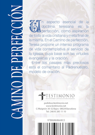 Camino de Perfección (de Santa Teresa de Jesús) Tapa Blanda