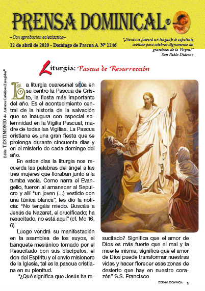SUSCRIPCIÓN PRENSA DOMINICAL ULTIMO EJEMPLAR