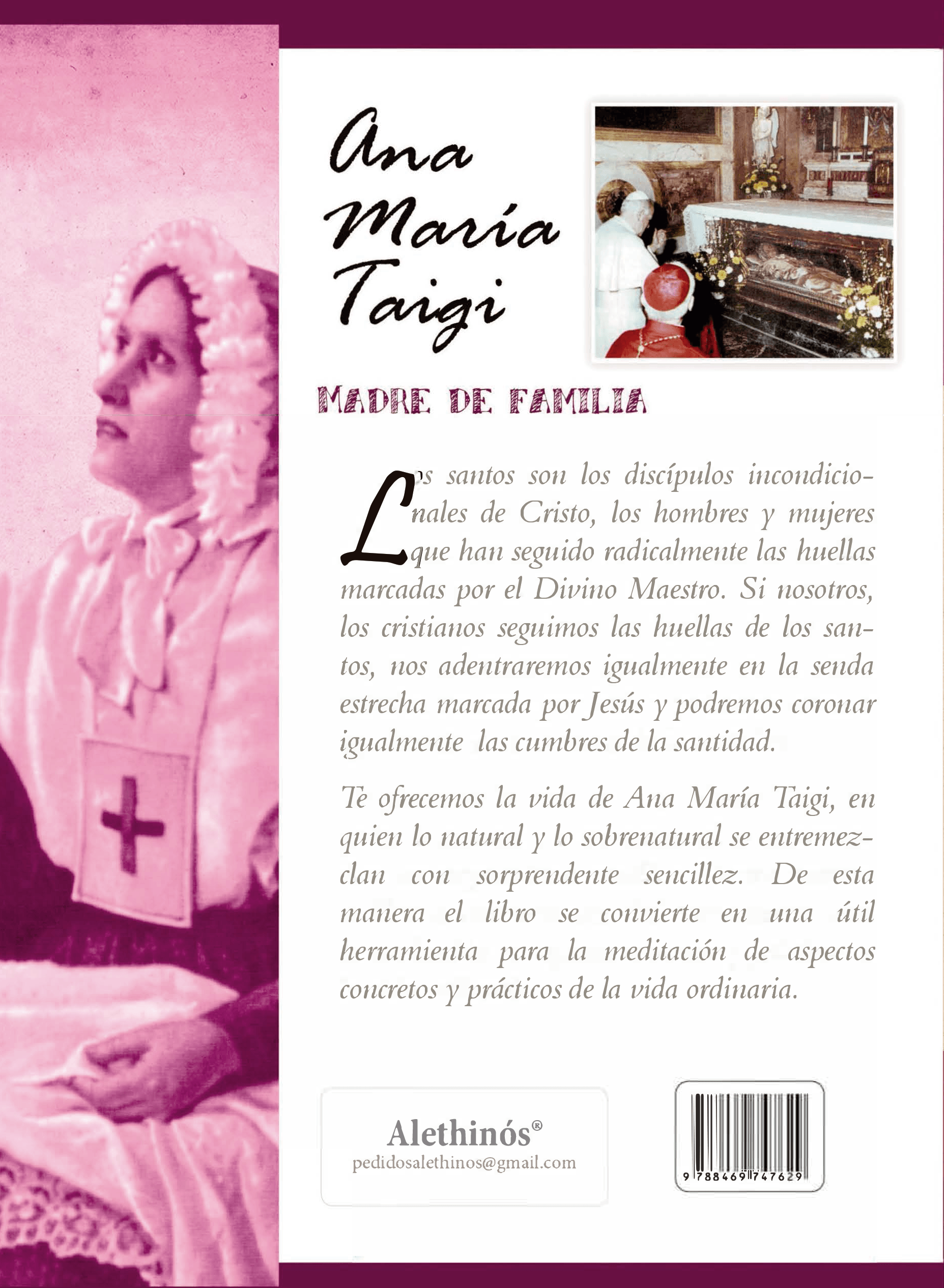 Ana María Taigi (de Albert Bessìeres, S.I.) Tapa Blanda