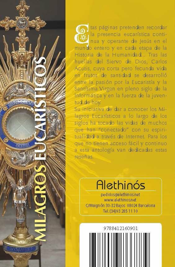 Milagros Eucarísticos (Beato Carlo Acutis) Tapa Blanda