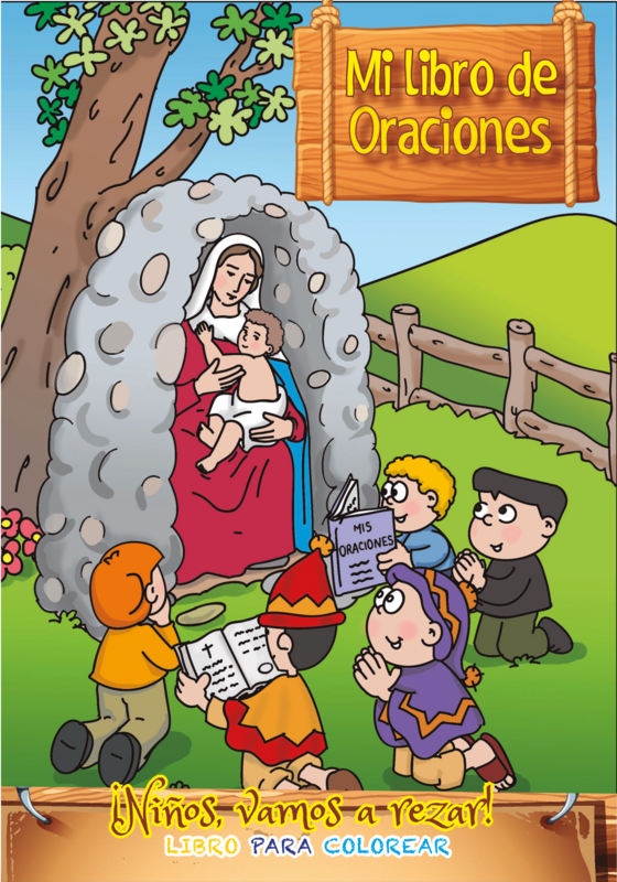 Mi Libro de Oraciones  -PARA COLOREAR - ¡Niños Vamos a Rezar!
