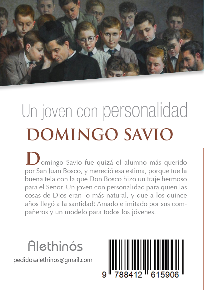 DOMINGO SAVIO un joven con personalidad