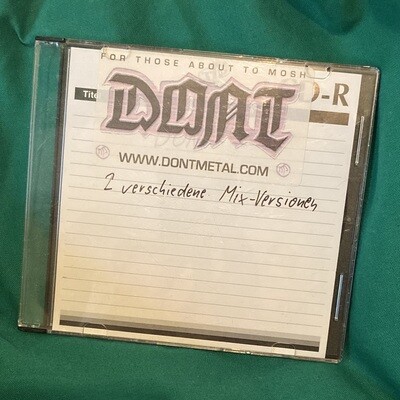 Digital Demo 2005 by DON´T: MP3, bonus promo pics, RARE!