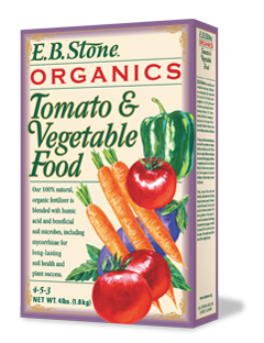 E.B Stone Tomato & Vegetable Food 4-5-3 (4lbs.) 