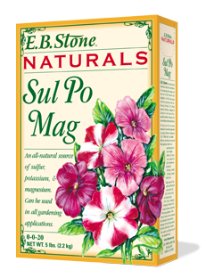 E.B Stone Sul Po Mag 0-0-20 (4lbs.)