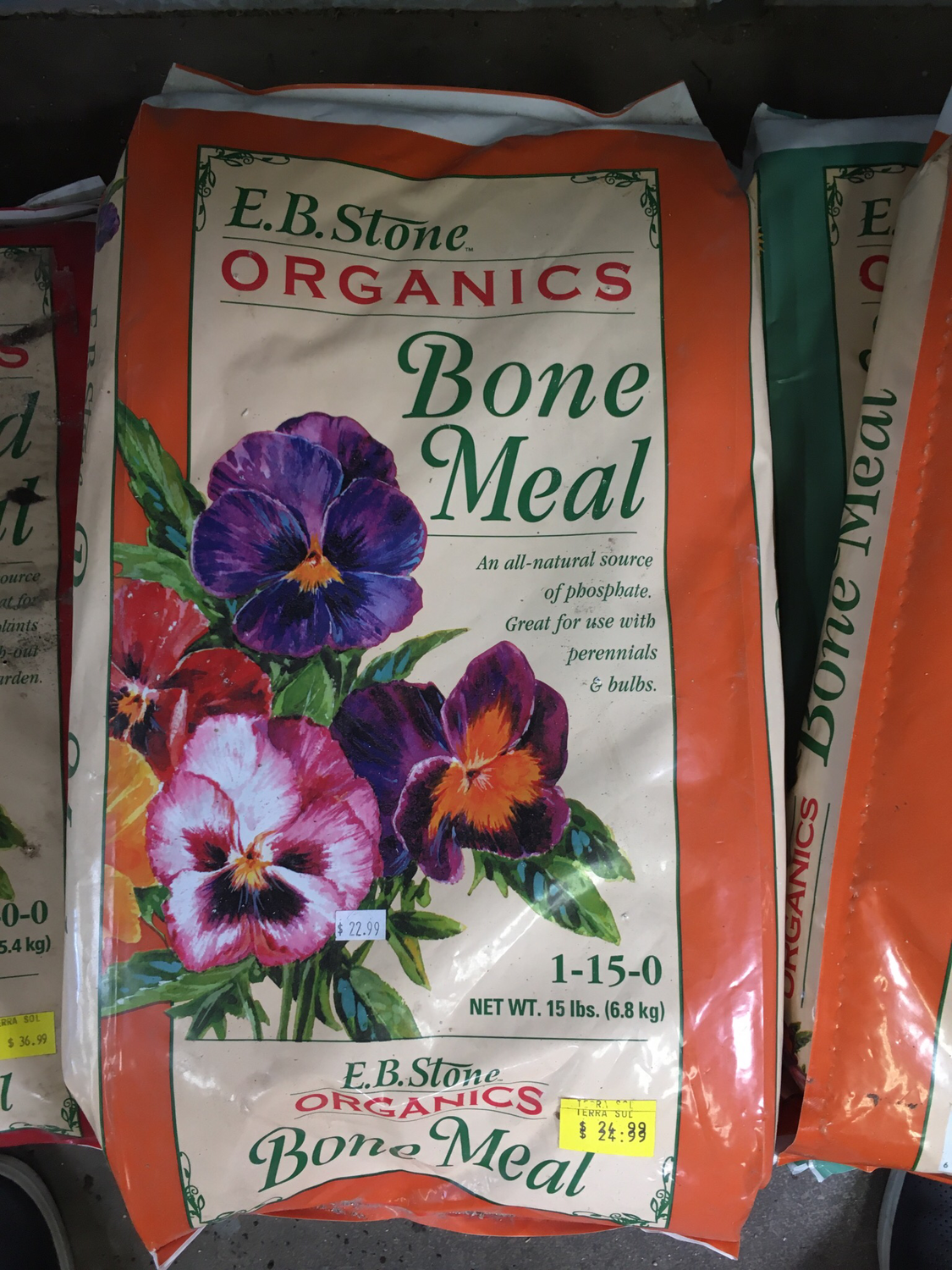 E.B Bone Meal (15lbs.) 1-15-0