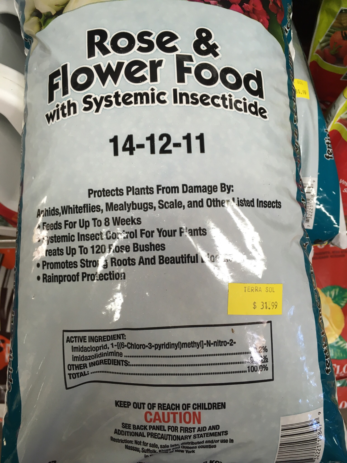 Fertili-Lome Rose And Flower With Systemic Insecticide