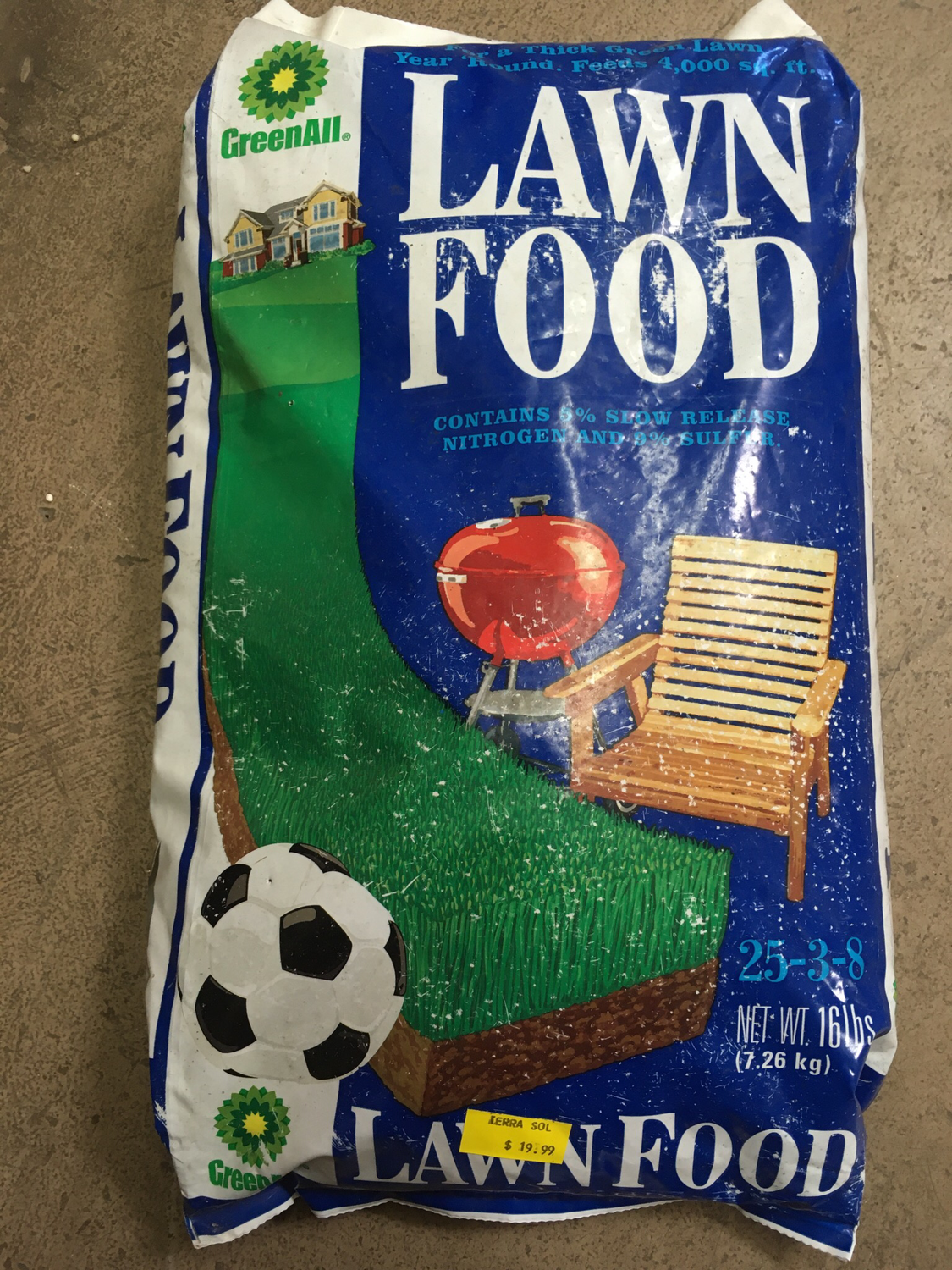 GreenAll Lawn Food 25-3-8